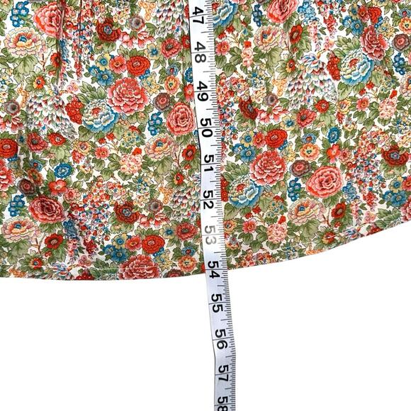 NWT Roller Rabbit Liberty Fabric Agnese Elysian Day Floral Midi Dress MEDIUM - Picture 8 of 8